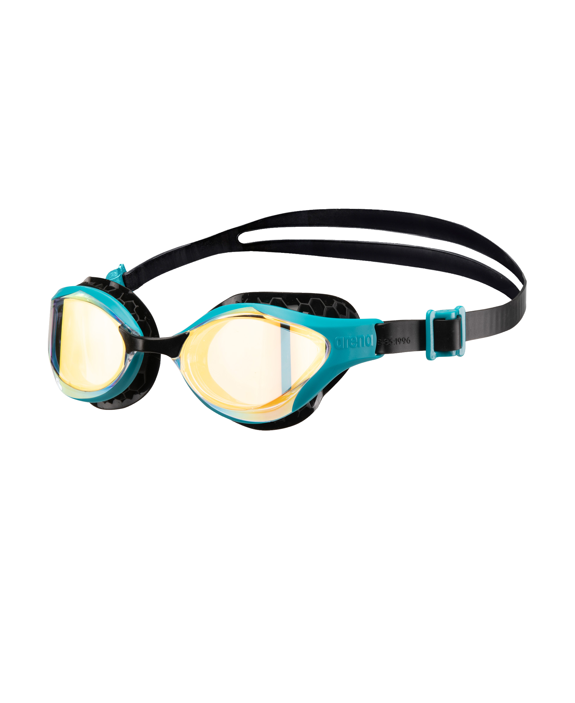 Arena Air Bold Mirror Swipe Yellow Copper/Green Lakes
