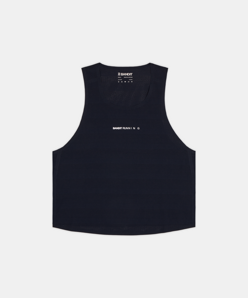 Bandit GeoMesh™ Race Singlet (Womens) Black - Frontrunner Colombo