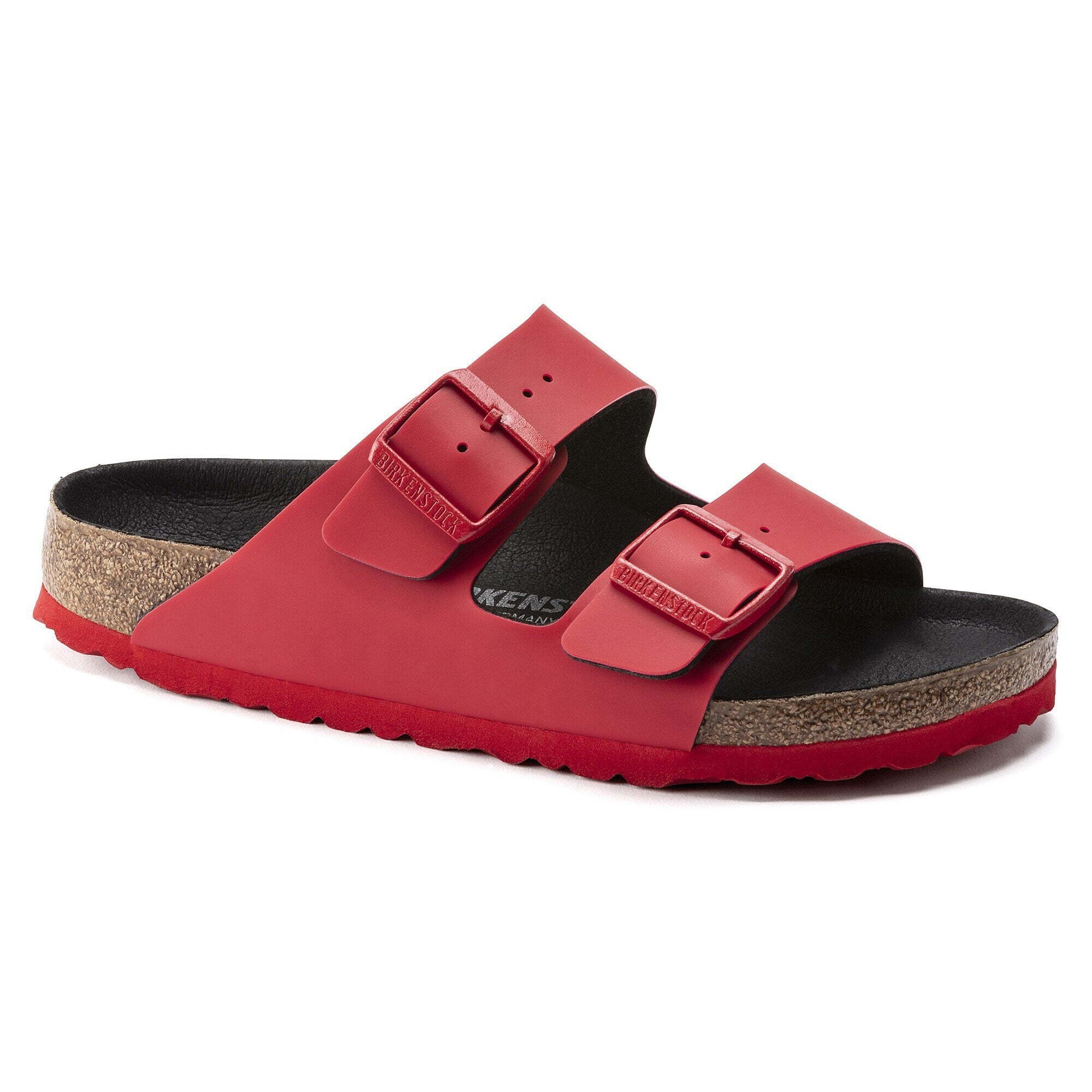 Birkenstock Arizona Split Birko-Flor Icy Active Red