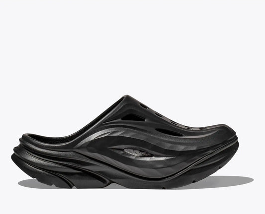 Hoka Ora Recovery Mule Unisex Black - Frontrunner Colombo