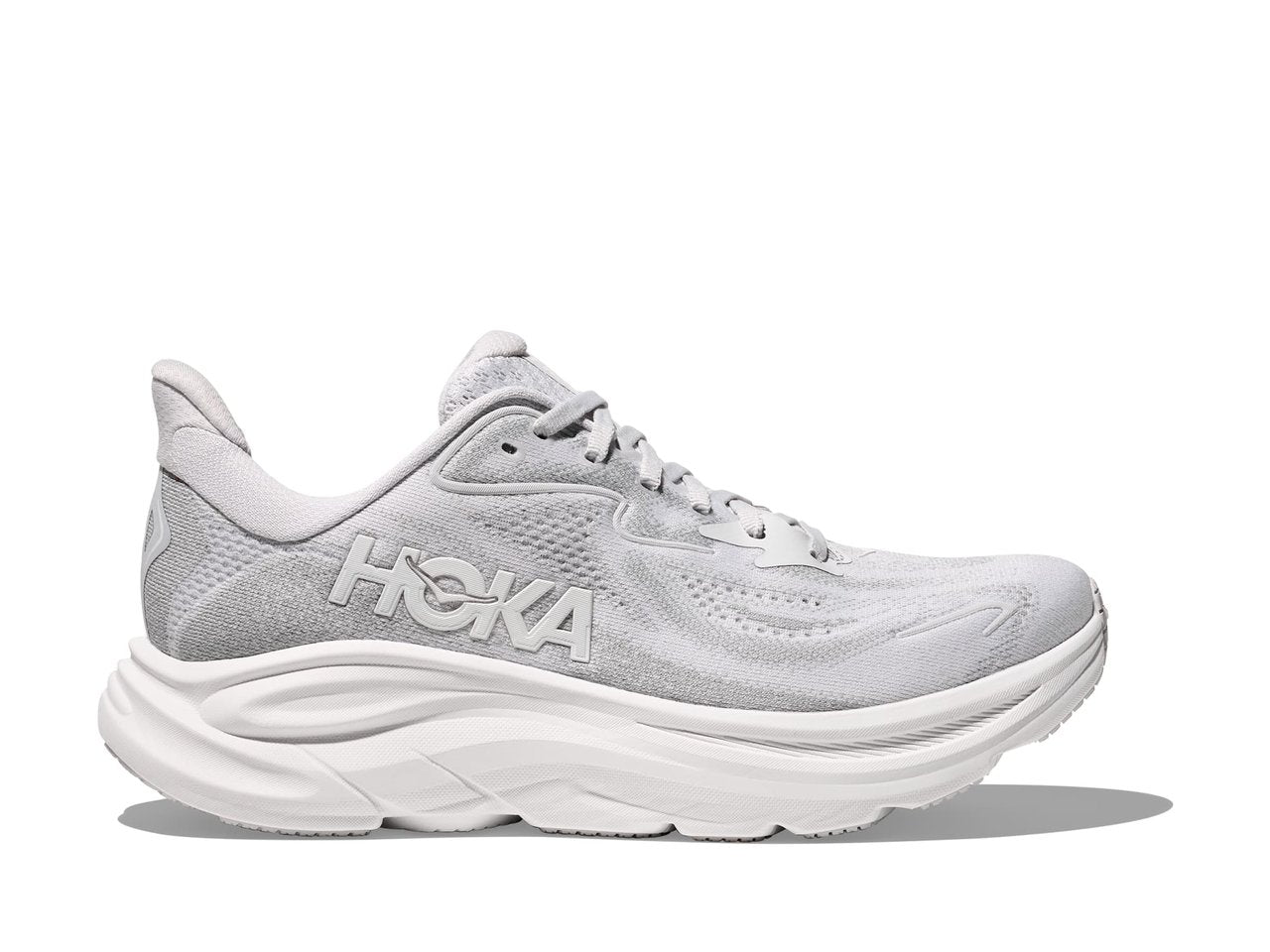 Hoka Clifton 10 (D Wide) Womens Stellar Grey/Galactic Grey - Frontrunner Colombo