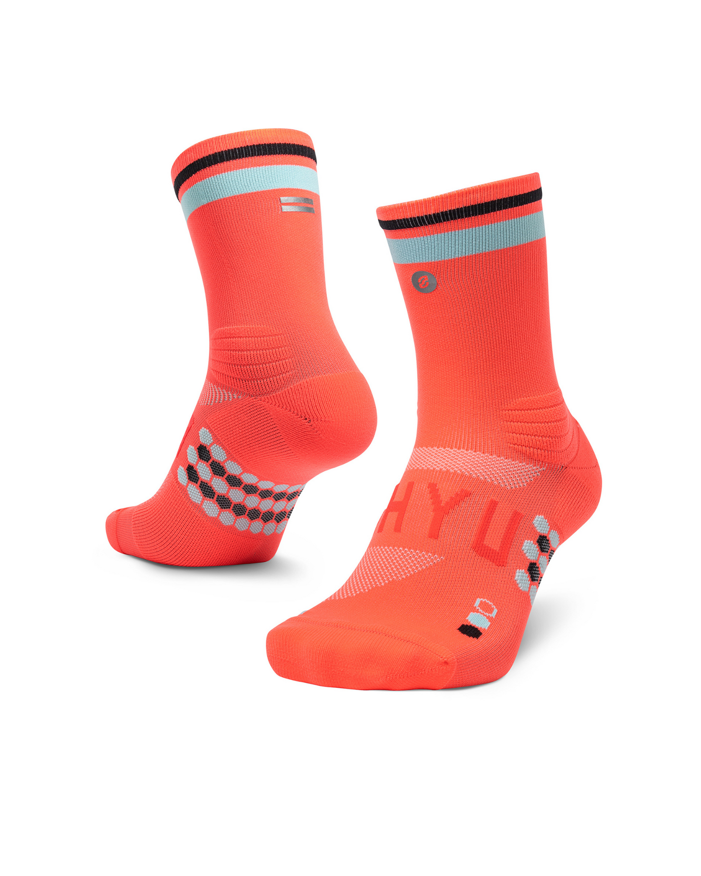 SHYU Racing Half Crew - Coral/Sky/Black - Frontrunner Colombo
