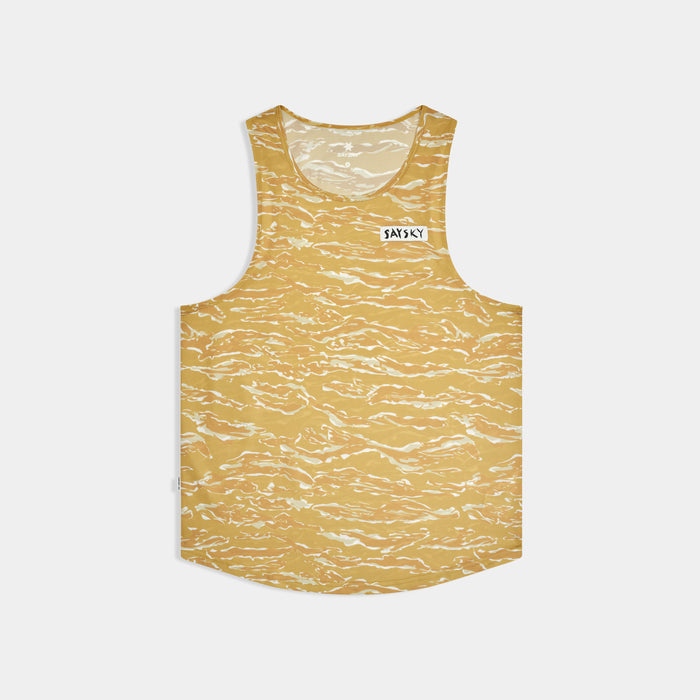 Saysky Tiger Combat Singlet Mens Yellow Camo - Frontrunner Colombo