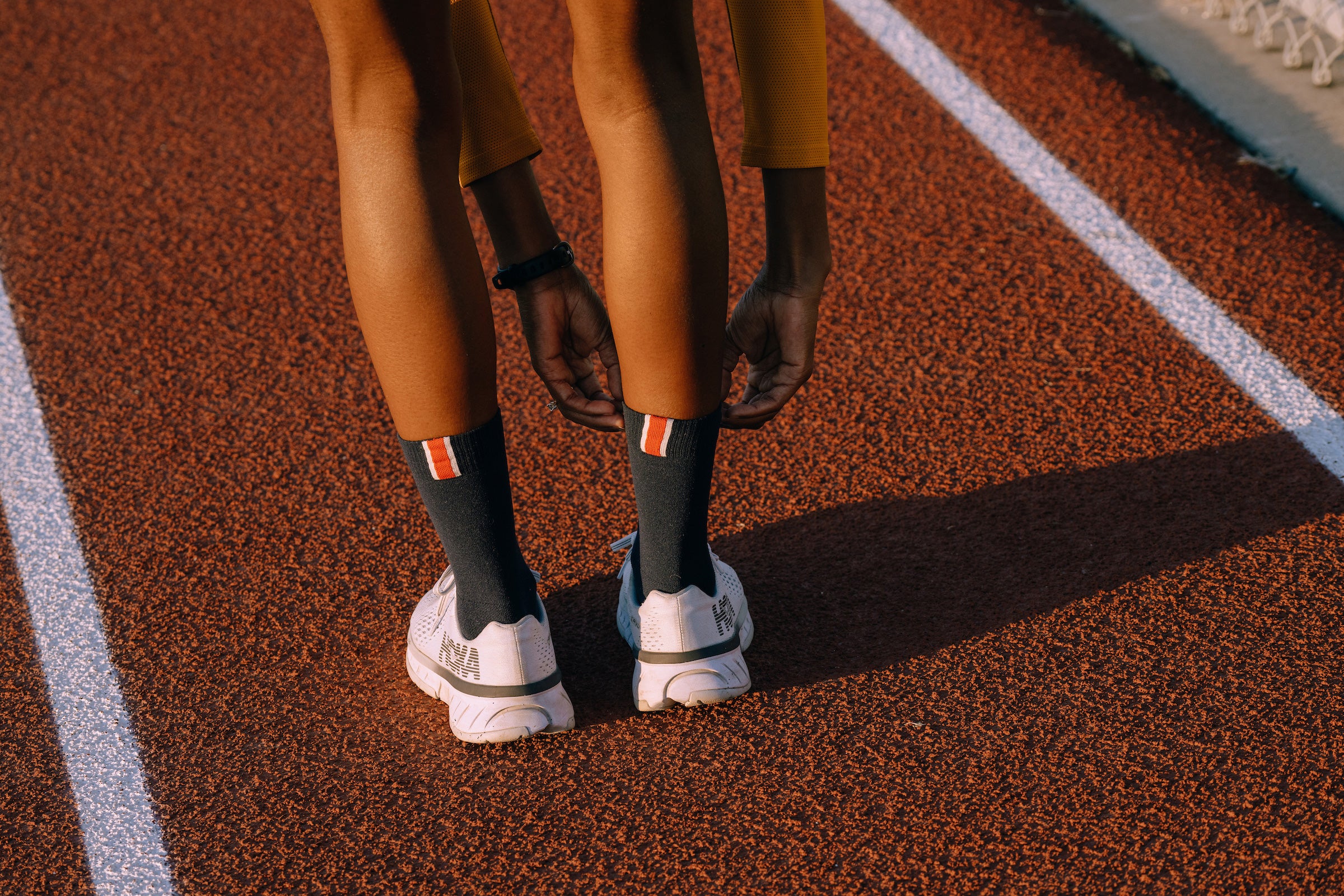 Tracksmith Speed Crew Sock - Frontrunner Colombo