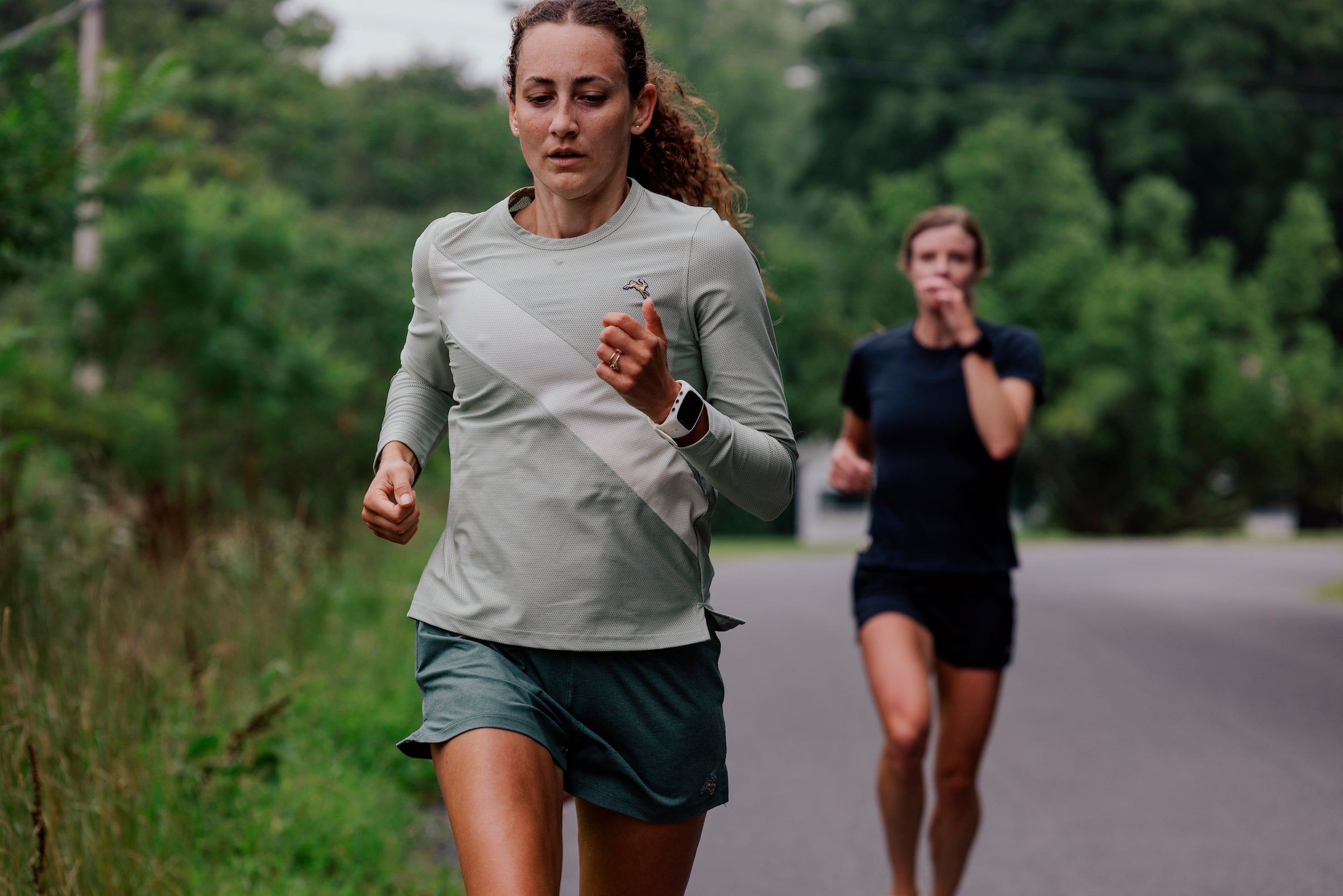 Tracksmith Van Cortlandt Long Sleeve Womens - Frontrunner Colombo