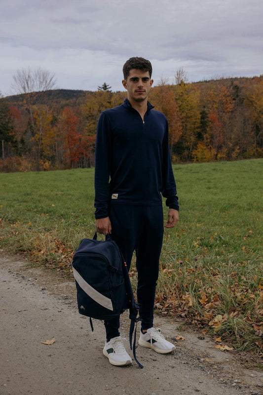 Tracksmith Session Pants Mens - Black - Frontrunner Colombo