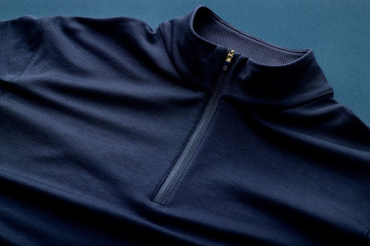 Tracksmith Session Quarter Zip Mens - Black - Frontrunner Colombo