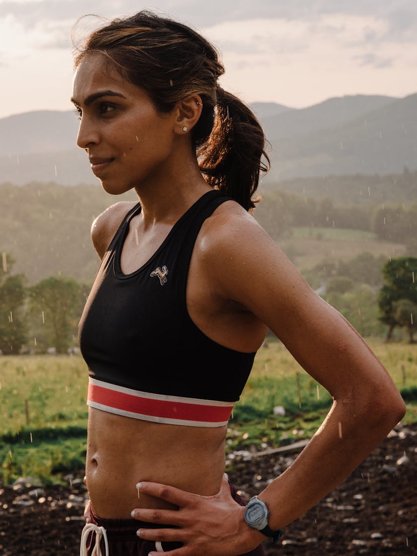 Tracksmith Run Bra - Frontrunner Colombo