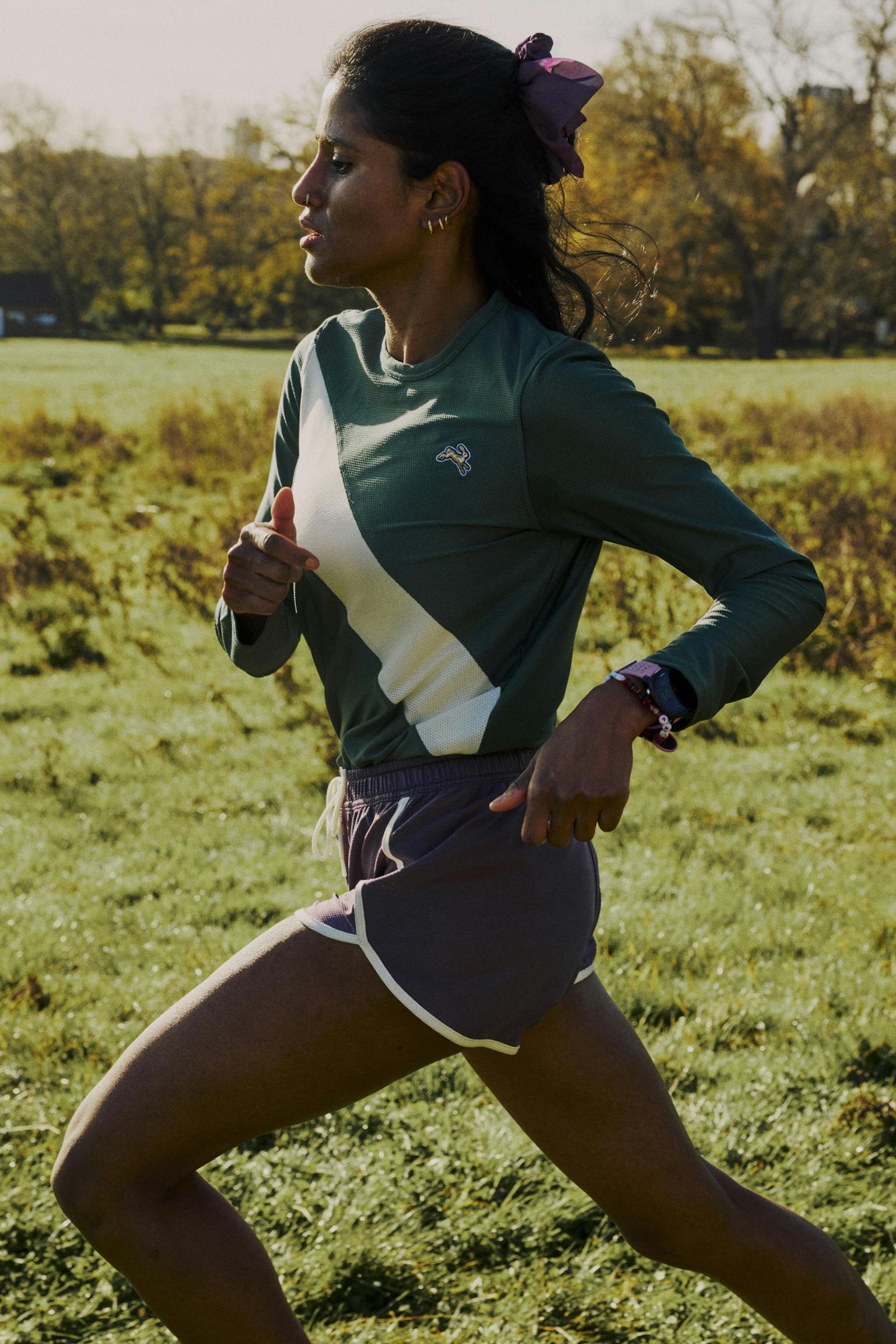 Tracksmith Van Cortlandt Short Womens - Frontrunner Colombo