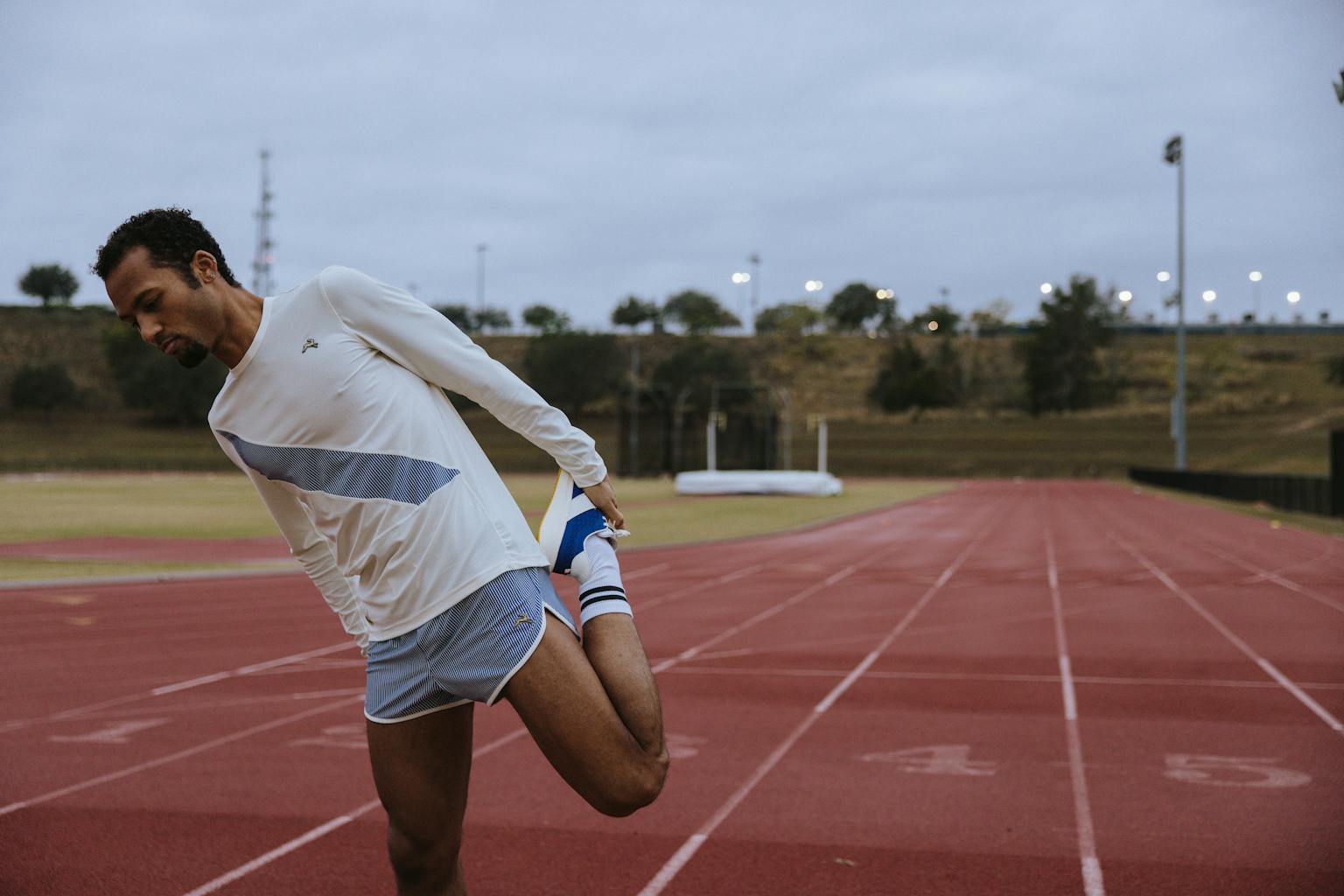 Tracksmith Van Cortlandt Long Sleeve Mens - Frontrunner Colombo