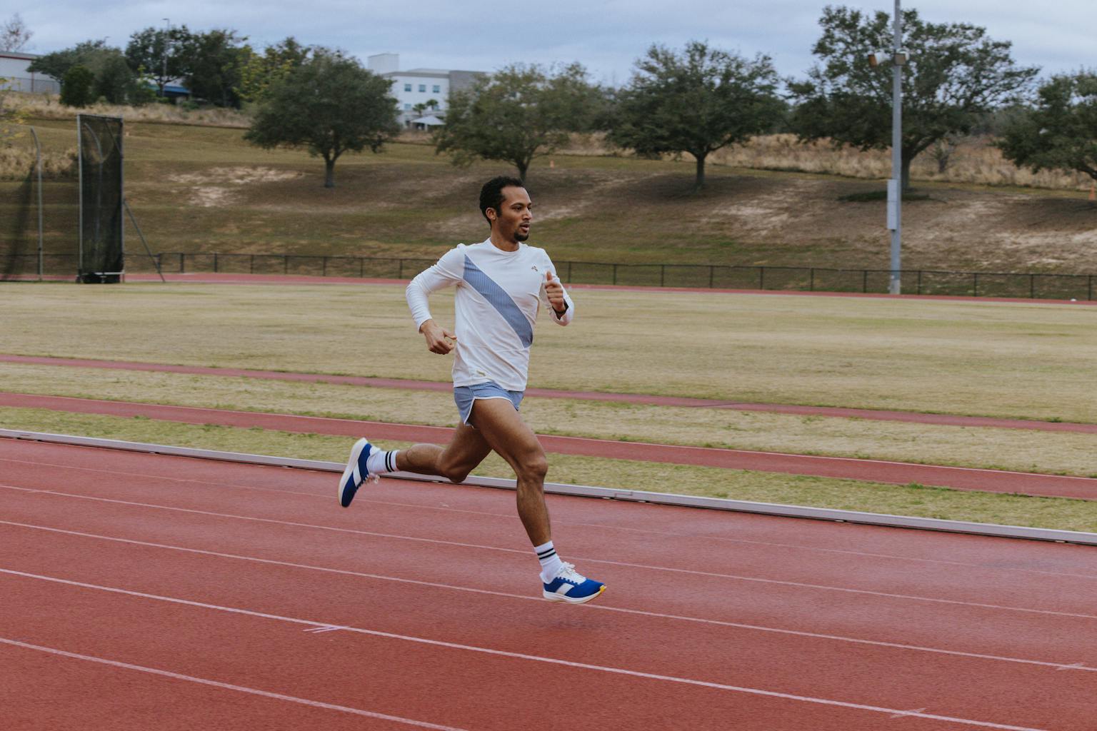 Tracksmith Van Cortlandt Long Sleeve Mens - Frontrunner Colombo
