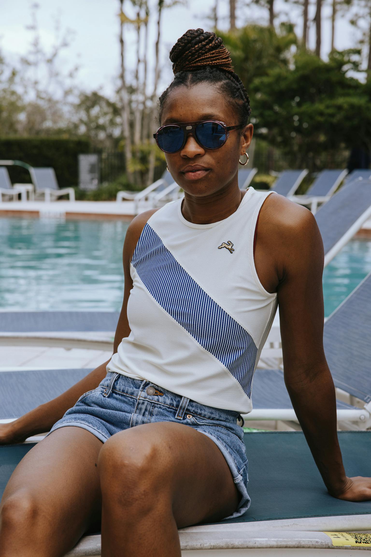 Tracksmith Van Cortlandt Singlet Womens - Frontrunner Colombo