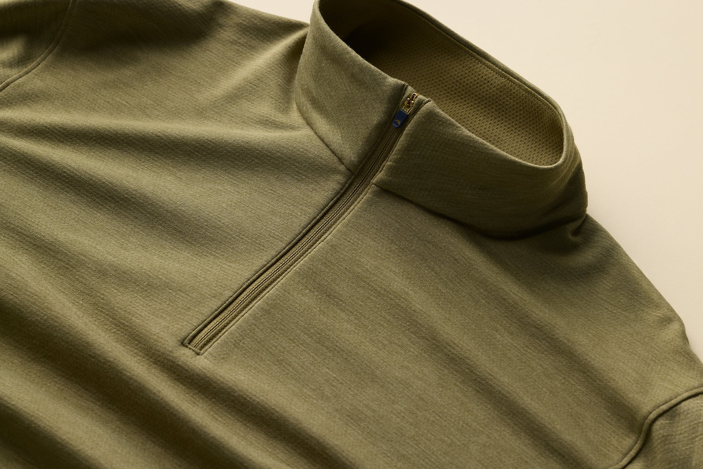 Tracksmith Session Quarter Zip Womens Aloe - Frontrunner Colombo