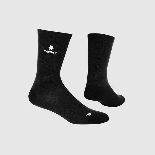 Saysky Merino High Socks Black - Frontrunner Colombo