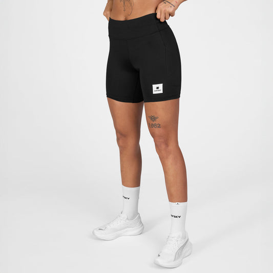Saysky Combat+ Short Tights 7" Womens Black - Frontrunner Colombo