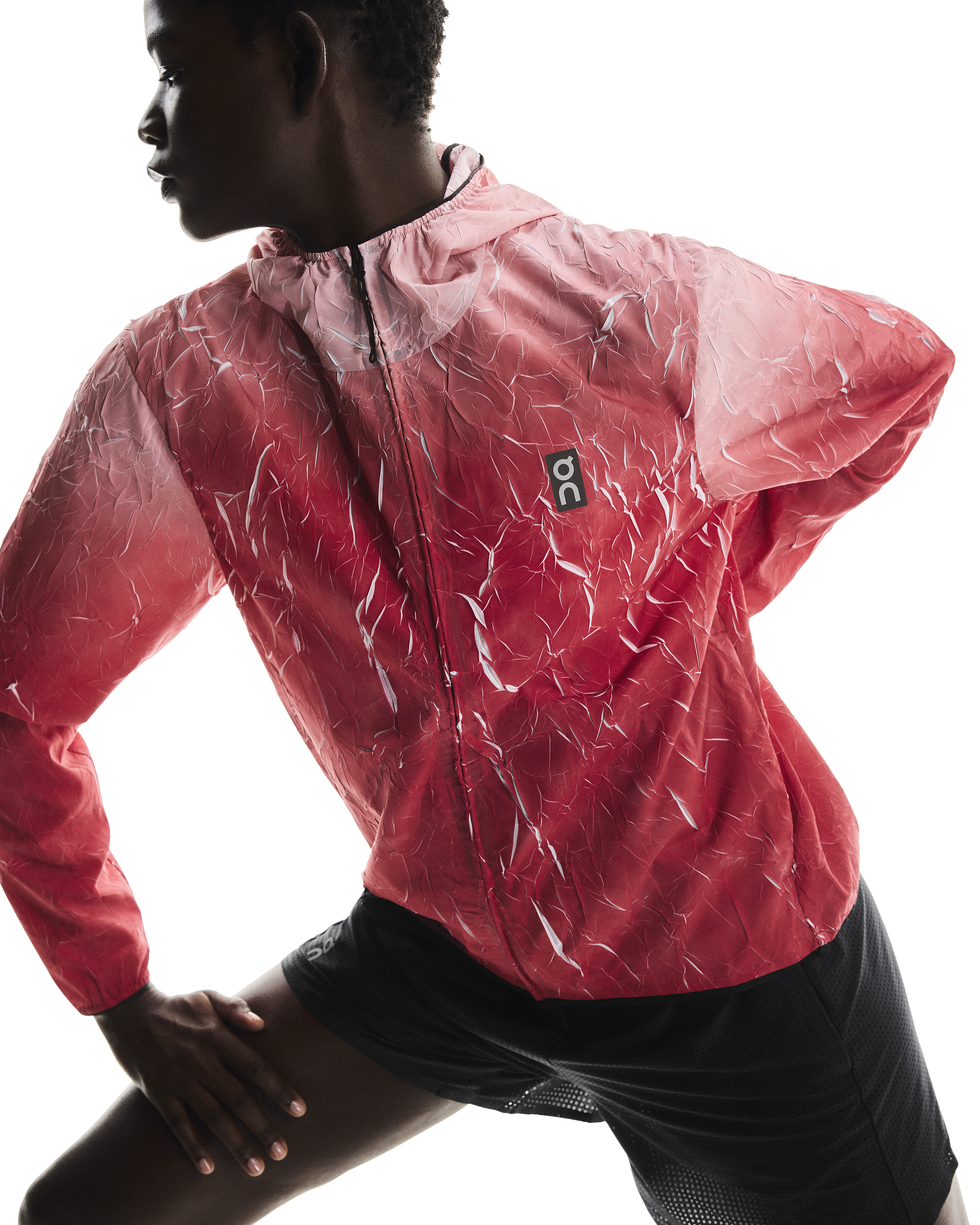 On Running Pace Jacket Womens Red - Frontrunner Colombo