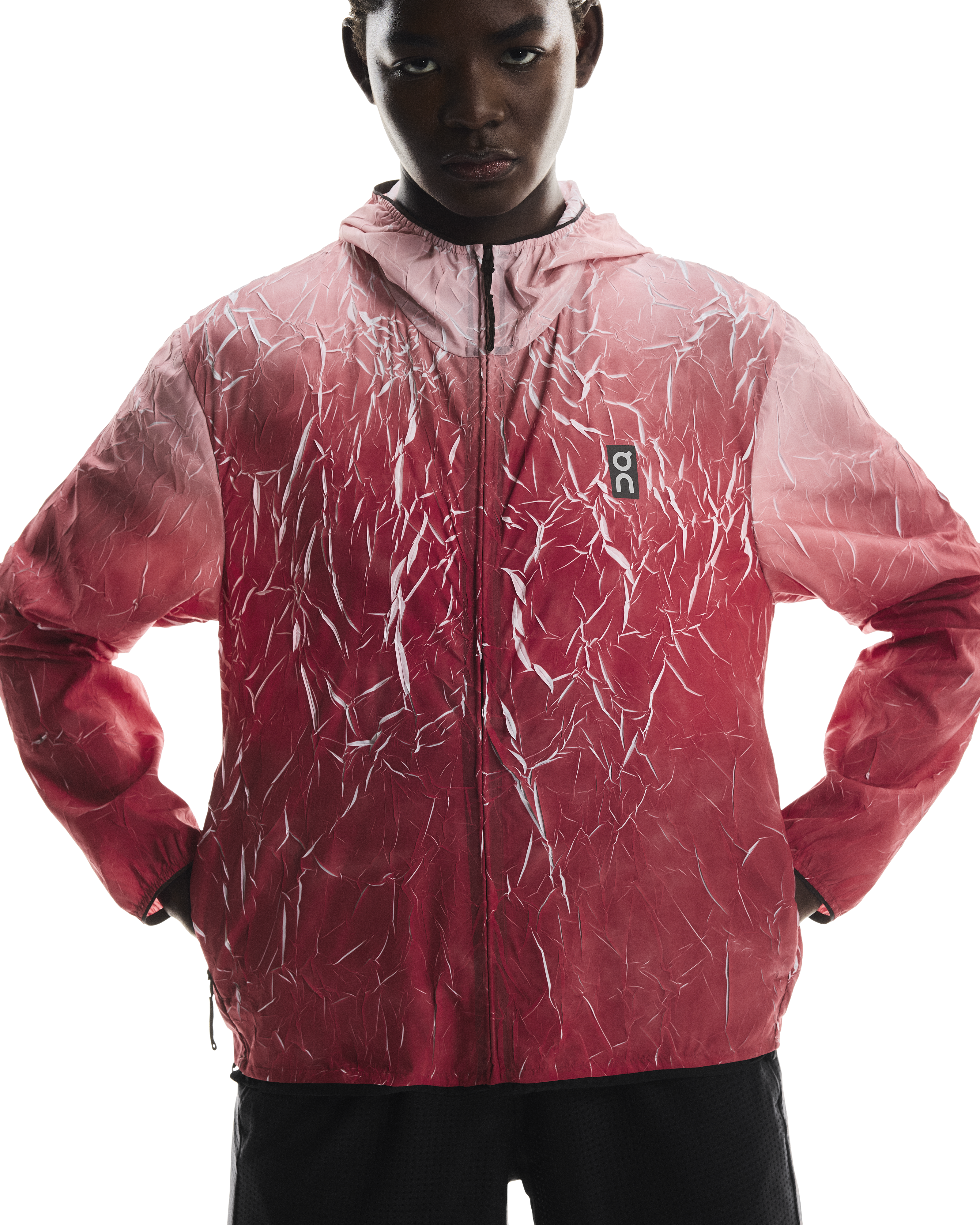 On Running Pace Jacket Womens Red - Frontrunner Colombo