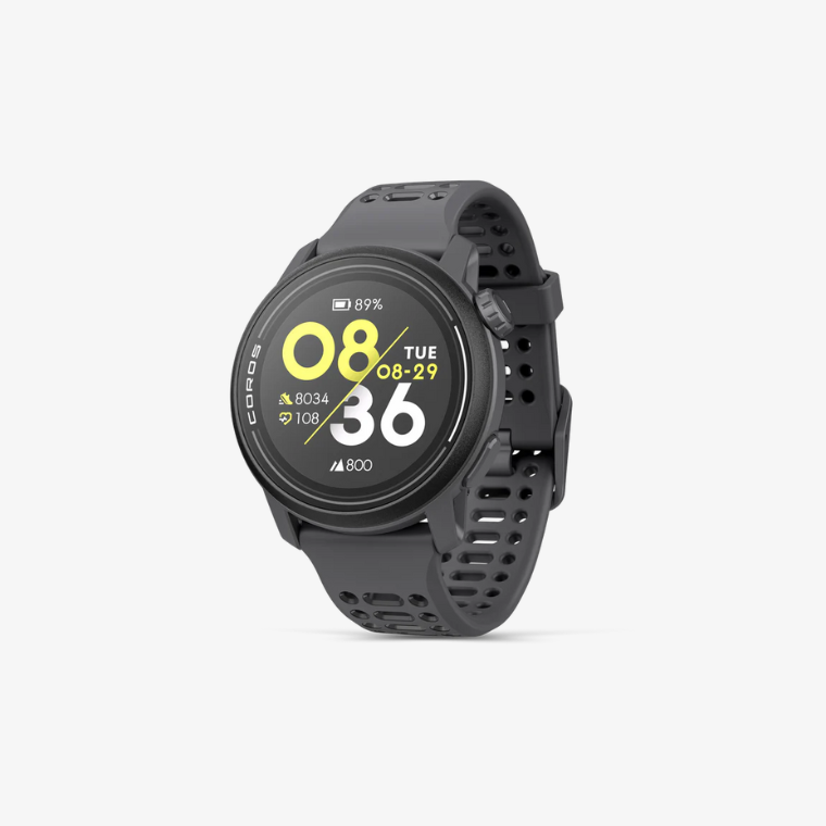 Coros Pace 3 (Silicone Band) - Black - Frontrunner Colombo