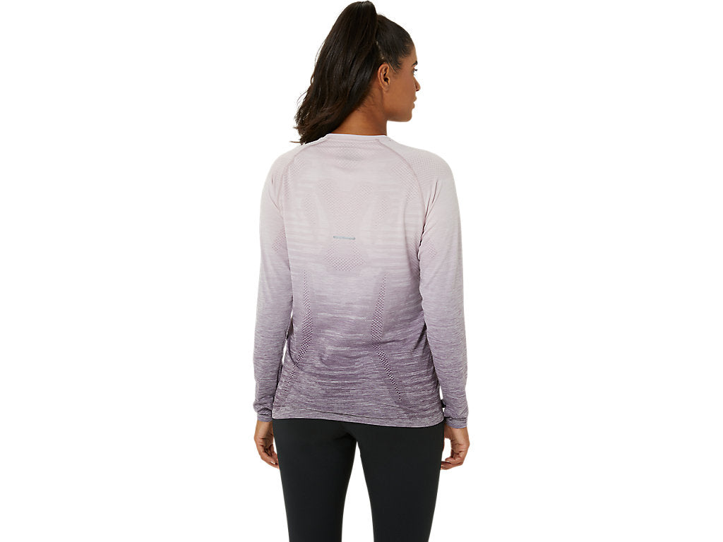 Asics Seamless LS Shirt Womens Rose/Mauve - Frontrunner Colombo