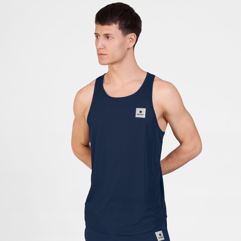 Saysky Clean Flow Singlet Mens Blue - Frontrunner Colombo