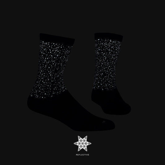 Saysky Reflective Combat High Socks Black - Frontrunner Colombo