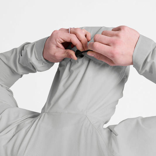 Saysky Clean Pace Flex Hooded Jacket Mens Grey - Frontrunner Colombo