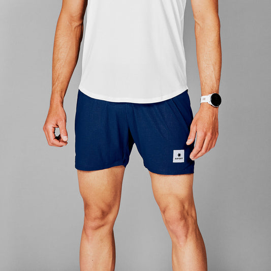 Saysky Flow Shorts 5" Mens Blue - Frontrunner Colombo
