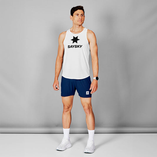 Saysky Flow Shorts 5" Mens Blue - Frontrunner Colombo