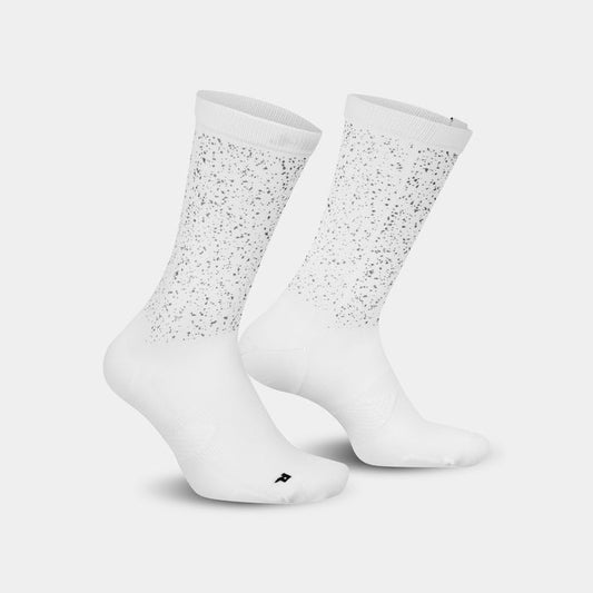 Saysky Reflective Combat High Socks White - Frontrunner Colombo