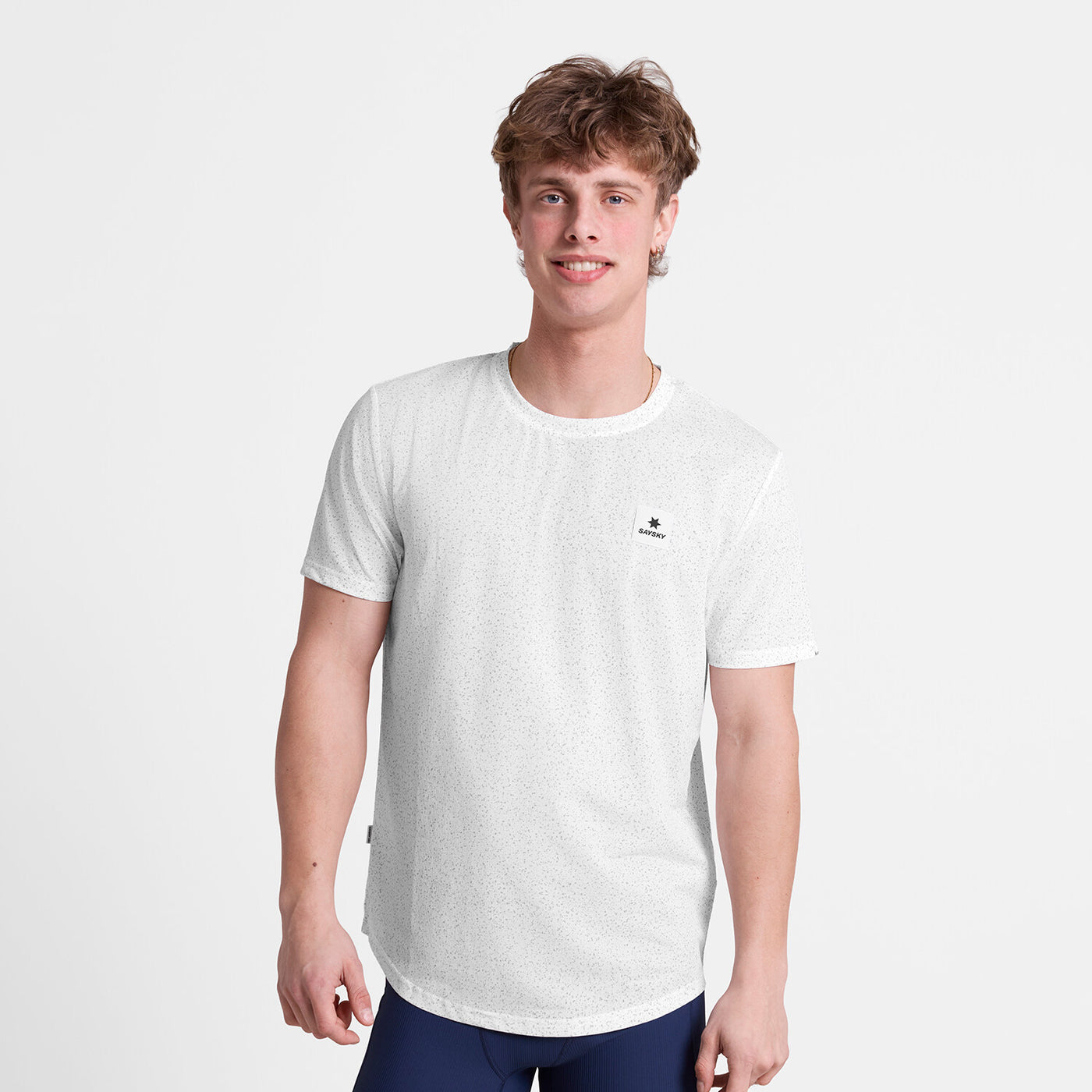 Saysky Universe Combat T-Shirt Mens White Universe - Frontrunner Colombo