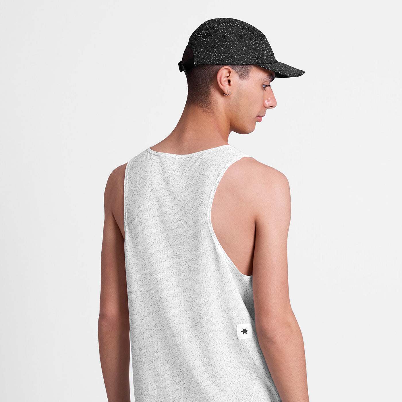 Saysky Universe Combat Singlet Mens White Universe - Frontrunner Colombo