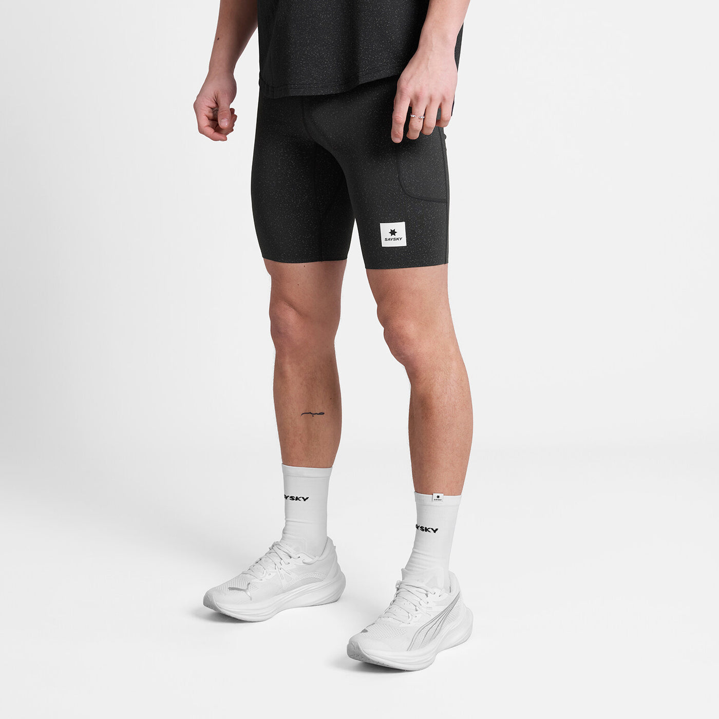 Saysky Universe Combat+ Short Tights 9" Mens Black Universe - Frontrunner Colombo
