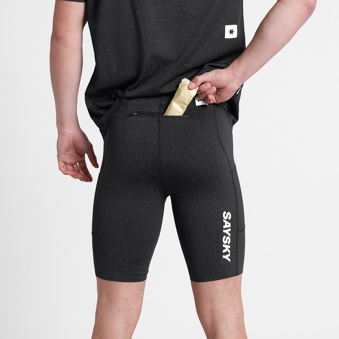 Saysky Universe Combat+ Short Tights 9" Mens Black Universe - Frontrunner Colombo