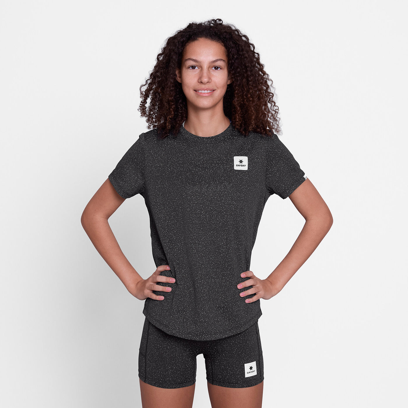 Saysky Universe Combat T-Shirt Womens Black Universe - Frontrunner Colombo