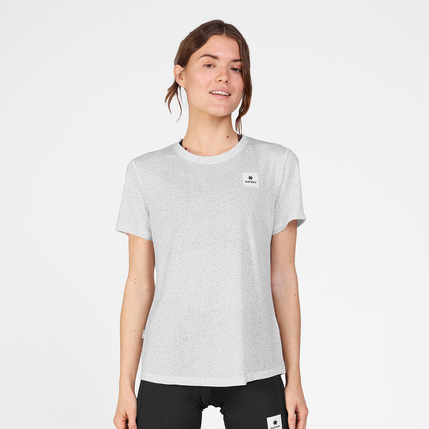 Saysky Universe Combat T-Shirt Womens White Universe - Frontrunner Colombo