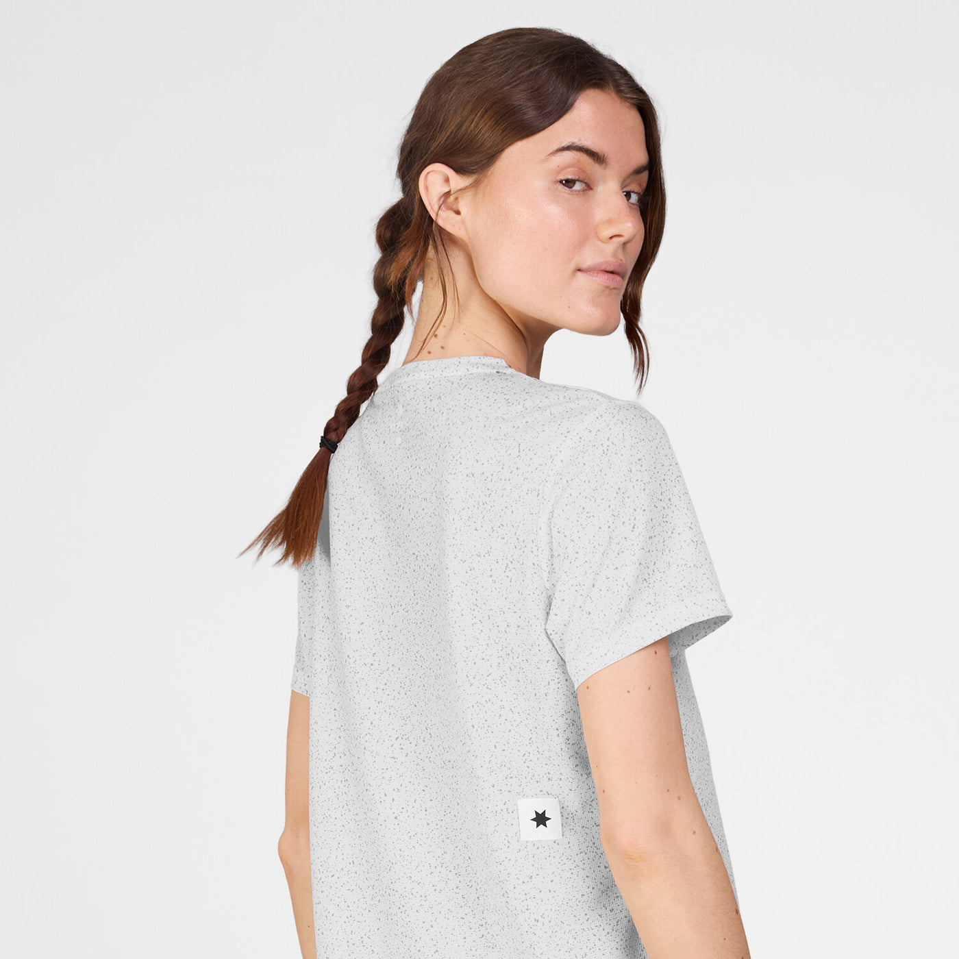 Saysky Universe Combat T-Shirt Womens White Universe - Frontrunner Colombo