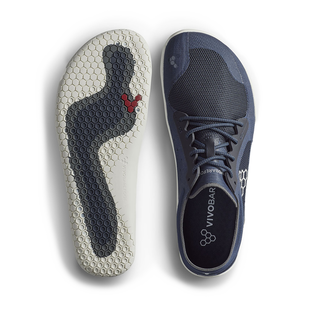 Vivobarefoot Primus Lite 3.5 (B Standard) Womens Navy - Frontrunner Colombo