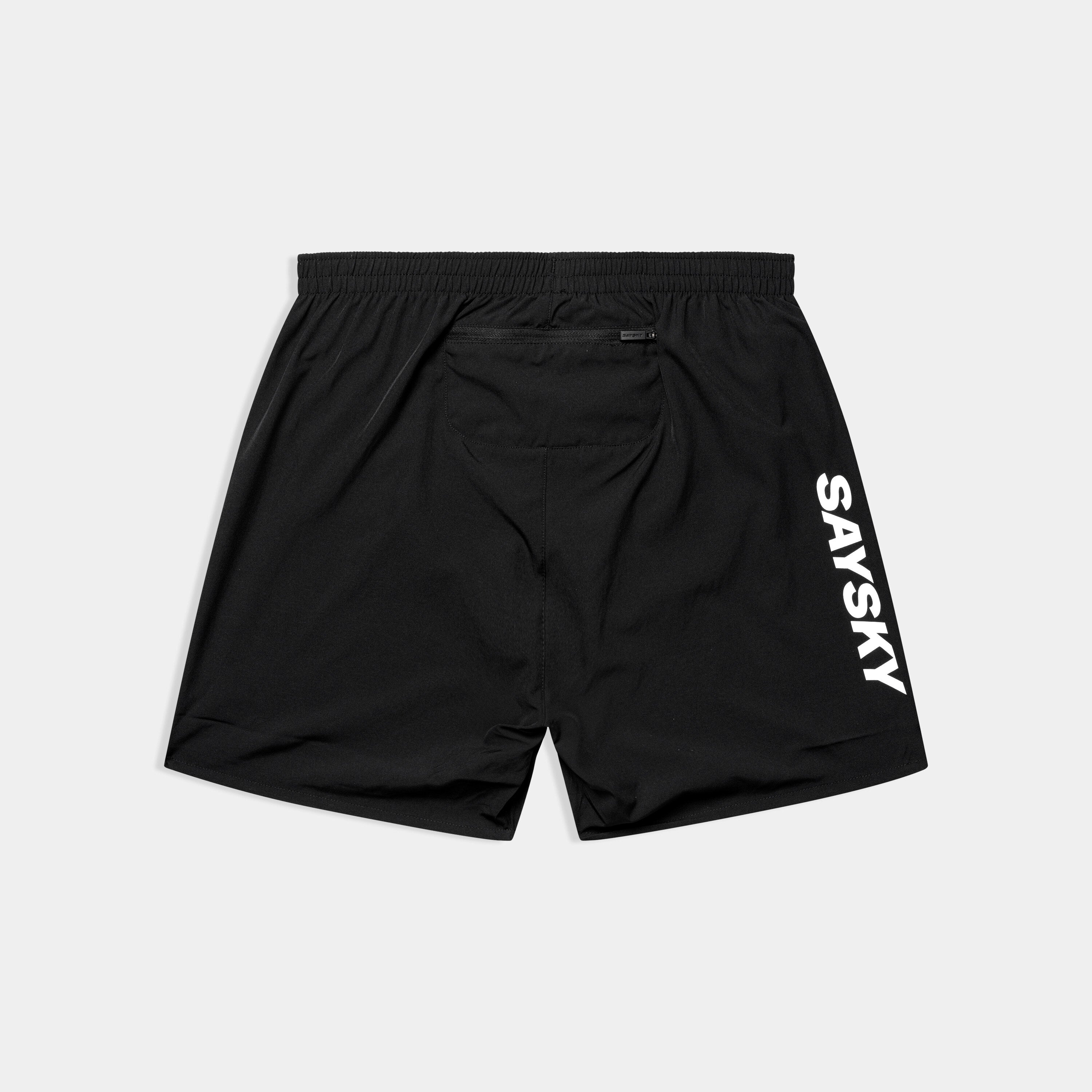 Saysky Pace Shorts 6" Black pack shot