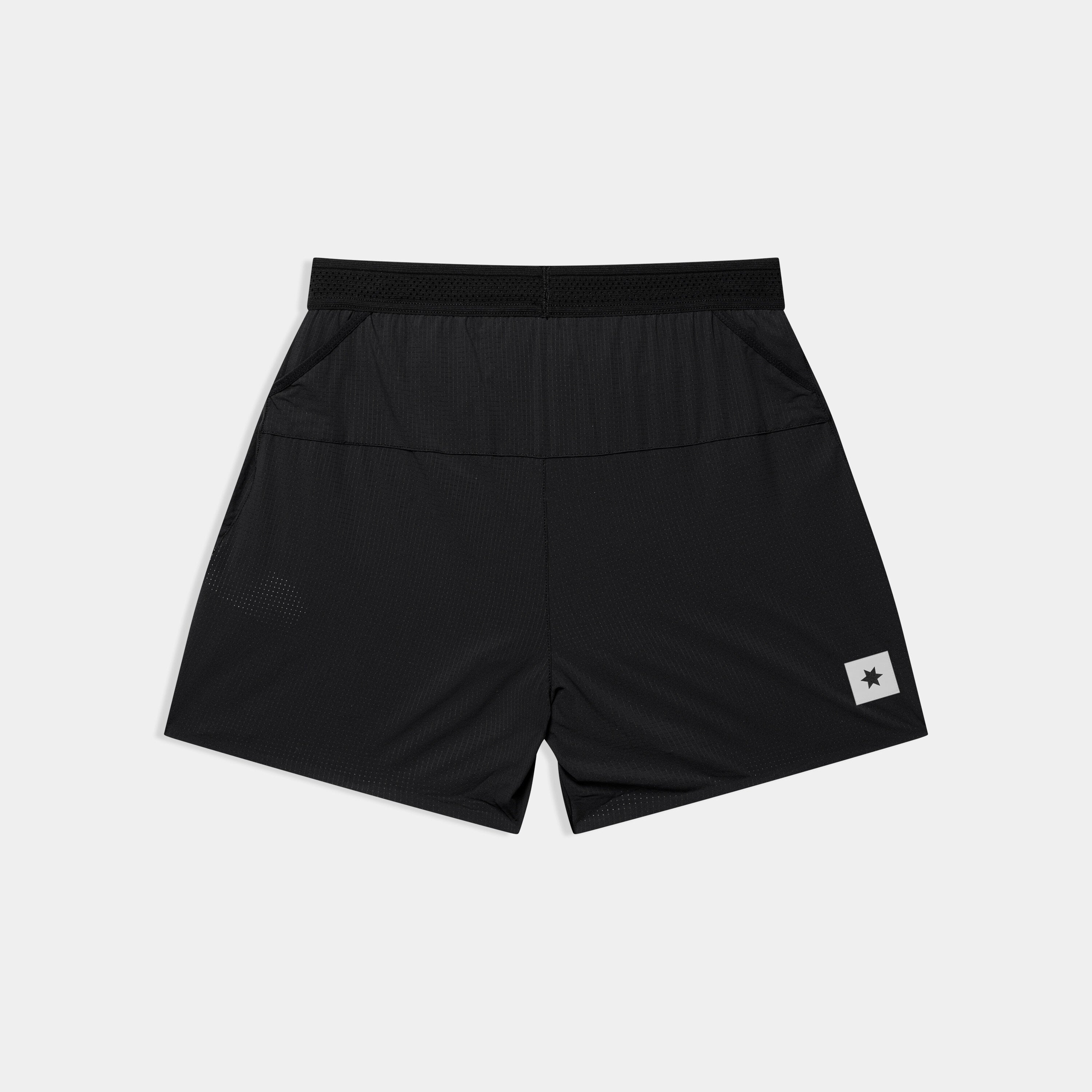 Saysky Flow Shorts 5" Black pack shot