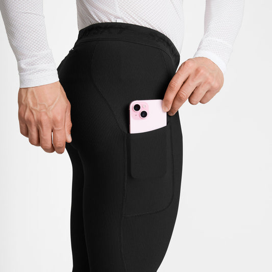 Saysky Combat+ Rib Long Tights Mens Black - Frontrunner Colombo