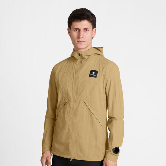 Saysky Pace Tech Jacket Mens Beige - Frontrunner Colombo