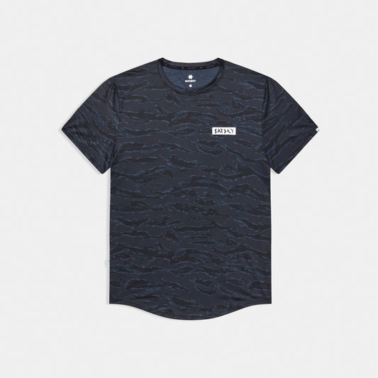 Saysky Tiger Combat T-Shirt Mens Black Camo - Frontrunner Colombo