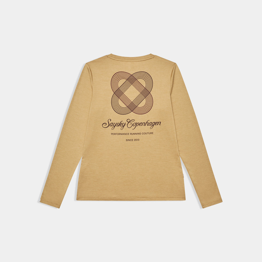 Saysky Couture Pace Long Sleeve Womens Beige - Frontrunner Colombo
