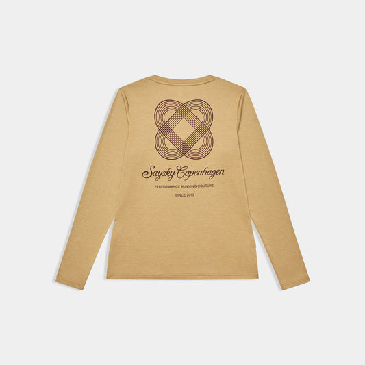 Saysky Couture Pace Long Sleeve Womens Beige - Frontrunner Colombo