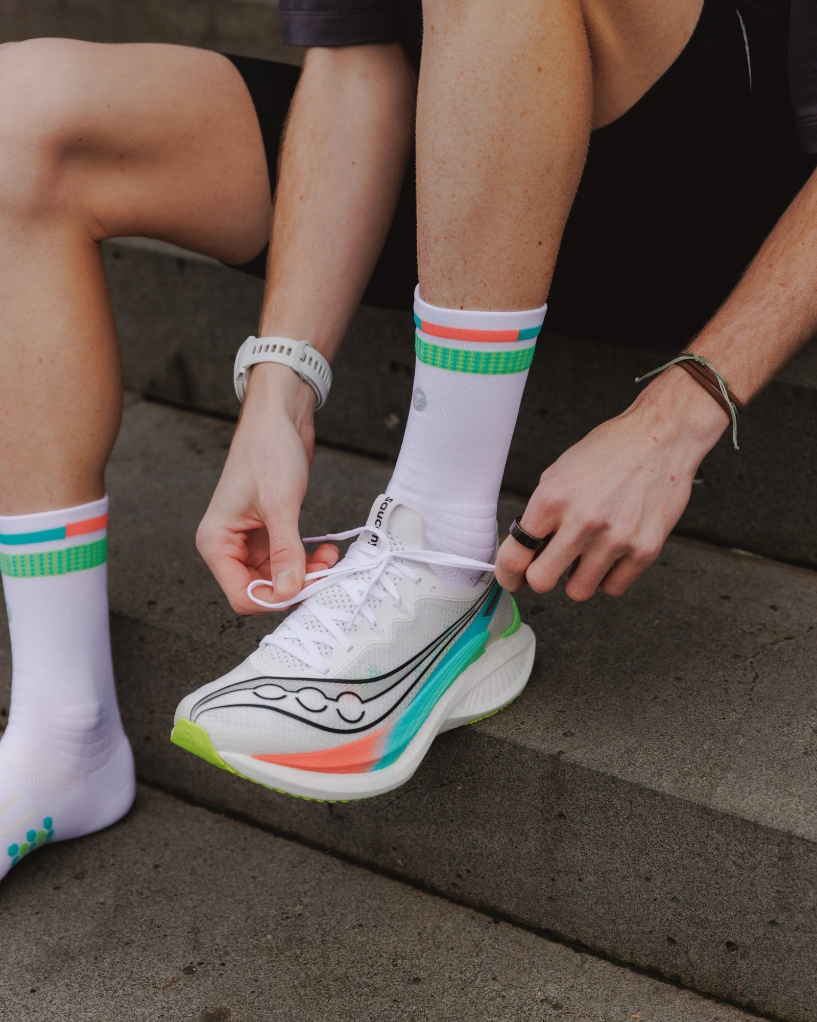 SHYU Racing Crew - White/Polka/Reef