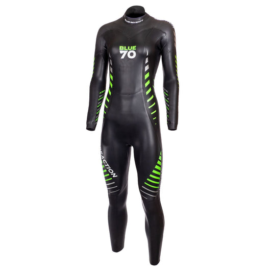 Blue Seventy Reaction Womens Wetsuit - Black - Frontrunner Colombo