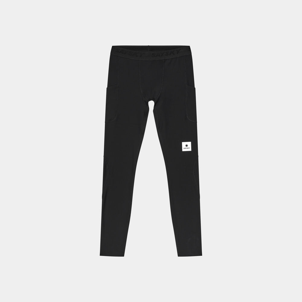 Saysky Combat+ Rib Long Tights Mens Black - Frontrunner Colombo