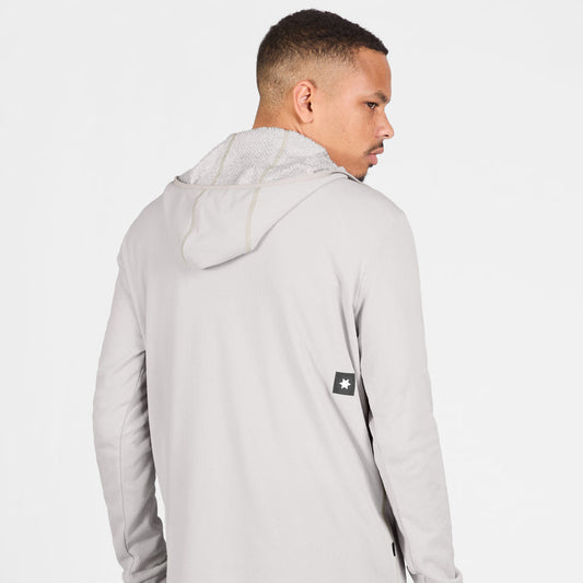 Saysky Combat Half Zip Fleece Hoodie Mens Grey - Frontrunner Colombo