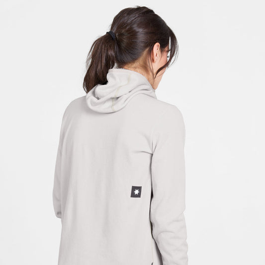 Saysky Combat Half Zip Fleece Hoodie Womens Grey - Frontrunner Colombo