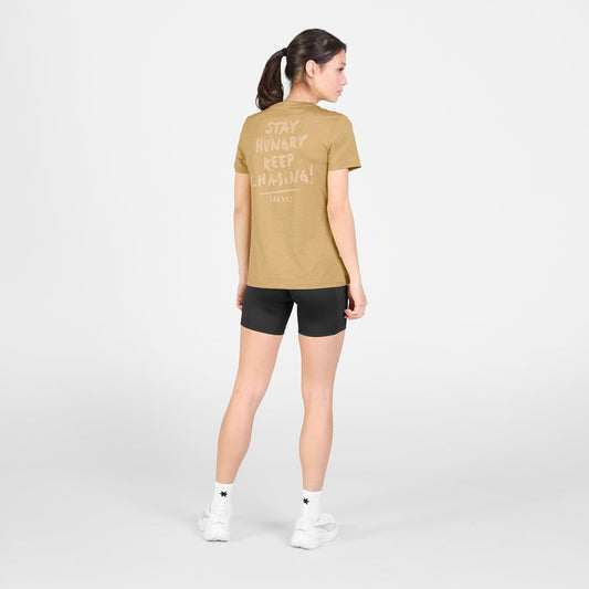 Saysky Tiger Pace T-Shirt Womens Beige - Frontrunner Colombo